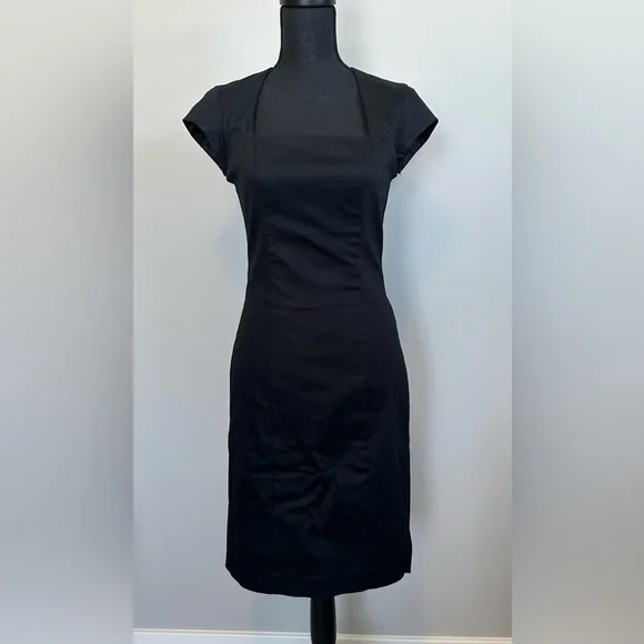 H&M | Dresses | Hm Black Fitted Dress | Poshmark